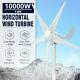 10000w 5 Lame Wind Turbine Kit Dc 12v Wind Power Avec Contrôleur De Charge