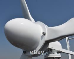10kw 220v 380v Kit Turbine À Vent Avec Onduleur De Grille 3 Phase Générateur D'énergie Éolienne