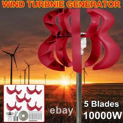 12000w DC 24v 5 Lames Gourd Générateur De Turbine Éolienne Puissance Éolienne Axis Vertical