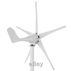 1200w 12v Wind Turbine Generator Avec Le Contrôleur Chargeur D'alimentation D'énergie DC