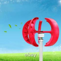 12v 600w 5 Blade Lanterns Wind Turbine Generator Vertical With Controller Set