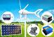12v 800w Wind Turbine Kit Générateur + Contrôleur + 100w Panneau Solaire + Support + Banc Dissipation