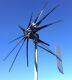 1450 Watt 10 Lame Max-core Pma 24 Volt Ac 3/w W Wind Turbine Generator