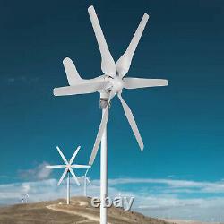 15000w DC 24v 6blades Générateur De Turbine À Vent À Brides Horizontale Axis Puissance Éolienne