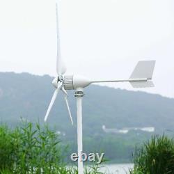 2000w Wind Turbine Kit Basse Vitesse De Vent Horizontal Générateur De Vent 24v 48v Pour La Maison