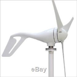 2017 Nouvelle 12v / 24v 3 Blades 400w Wind Turbine Générateur + Contrôleur 12v / 24v