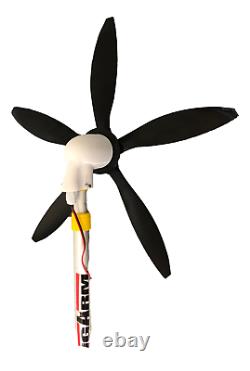 2021 Mini Wind Turbine Generator Windmill, Small & Portable, Pour Beach, Camping