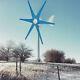 6 Lames Générateur De Turbine Éolienne Avec Contrôleur Windmill Énergie Verte 8000w