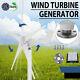 8000w Max Power 5 Pales Dc 12v Wind Turbine Generator Kit W Charge Controller
