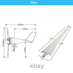 Éolienne de 3000W 48V à 5 pales avec contrôleur de charge de générateur Super Power Windmill