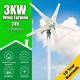 Éolienne Génératrice De Turbine à Vent De 3000w 24v à 5 Pales Avec Kit De Contrôleur De Charge Pour Kit D'alimentation Domestique