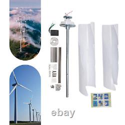 Éolienne verticale à axe Maglev Helix + Générateur d'énergie éolienne + Contrôleur 400W 24V