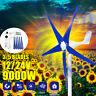 Générateur De Turbine Éolienne Max Power 9000w 12v / 24v 5 Lames Avec Contrôleur De Charge