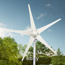 Générateur d'éolienne 1200W à 5 pales, contrôleur de chargeur, éolienne à courant continu 12/24V, neuf.