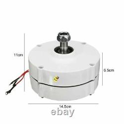 Générateur de magnét permanent sans balais triphasé de 800W pour éolienne moteur 12V 24V 48V