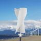 Générateur De Turbine éolienne à électromagnétisme Vertical Blanc De 400w Avec 2 Pales - 12v