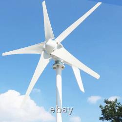 Générateur éolien 48V avec turbine à 5 pales et contrôleur de charge MPPT, éolienne pour la maison