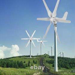 Kit Générateur De Turbine Éolienne Max Power Wind Contrôleur De Charge Éolienne 24v Moulin À Vent©8000w