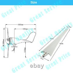 Kit de générateur d'éolienne 3000W 24V à 5 pales avec contrôleur de charge pour l'alimentation domestique