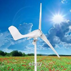Kit de générateur éolien 400W et contrôleur hybride DC12/24V pour système solaire éolien