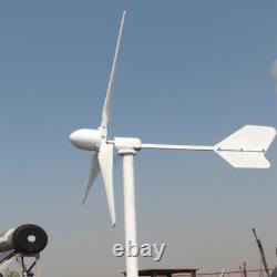 Kits De Turbine À Vent De 3000w DC 48v 96v Sur Le Réseau 3kw Générateur D'énergie Éolienne