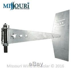 Missouri Freedom 24 Volt 1600 Watt 5 Blade Wind Turbine Générateur Kit Gris