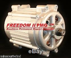 Missouri Freedom II 48 Volt 2000 Watt Max 11 Lame Éolienne Générateur