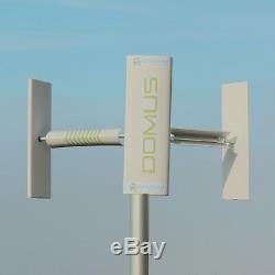 Petit Axe Vertical Éolienne Générateur D'énergie 500 750 1000 W Jardin Sur Le Toit 1kw