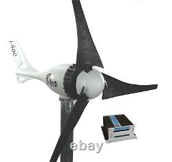 Set I-500w 12v Windgenerator + Contrôleur De Charge Hybride Ista-breeze
