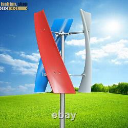 Turbine générateur d'énergie éolienne à axe vertical de 400W 24V avec kit de contrôleur pour éolienne domestique