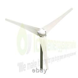 Wind Turbine 300w 12v Générateur Kit Bateau Hors Réseau Électrique Contrôleur De Charge Ukstock