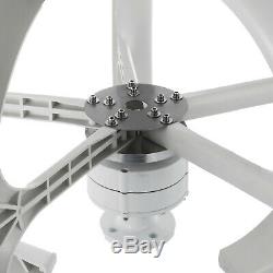 Wind Turbine Générateur 600w 12v Withcharge Contrôleur D'énergie Éolienne Éolienne À Axe Vertical